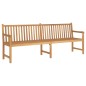 vidaXL Gartenbank 228 cm Massivholz Teak vidaXL Gartenbank 228 cm Massivholz Teak