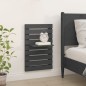 vidaXL Wand-Nachttische 2 Stk. Grau Massivholz Kiefer vidaXL Wand-Nachttische 2 Stk. Grau Massivholz Kiefer