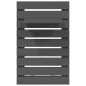 vidaXL Wand-Nachttische 2 Stk. Grau Massivholz Kiefer vidaXL Wand-Nachttische 2 Stk. Grau Massivholz Kiefer