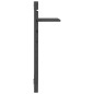 vidaXL Wand-Nachttische 2 Stk. Grau Massivholz Kiefer vidaXL Wand-Nachttische 2 Stk. Grau Massivholz Kiefer