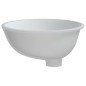 Waschbecken Weiß 37x31x17,5 cm Oval Keramik Waschbecken Weiß 37x31x17,5 cm Oval Keramik