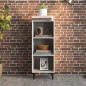 vidaXL Sideboard Grau Sonoma 34,5x32,5x90 cm Holzwerkstoff vidaXL Sideboard Grau Sonoma 34,5x32,5x90 cm Holzwerkstoff