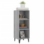vidaXL Sideboard Grau Sonoma 34,5x32,5x90 cm Holzwerkstoff vidaXL Sideboard Grau Sonoma 34,5x32,5x90 cm Holzwerkstoff