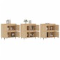 Sideboards 3 Stk. Sonoma-Eiche Holzwerkstoff Sideboards 3 Stk. Sonoma-Eiche Holzwerkstoff