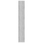 vidaXL Bücherregal/Raumteiler Grau Sonoma 100×30×198 cm Holzwerkstoff