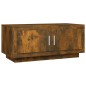 vidaXL Couchtisch Räuchereiche 102x50x45 cm Holzwerkstoff vidaXL Couchtisch Räuchereiche 102x50x45 cm Holzwerkstoff