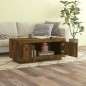 vidaXL Couchtisch Räuchereiche 102x50x45 cm Holzwerkstoff vidaXL Couchtisch Räuchereiche 102x50x45 cm Holzwerkstoff