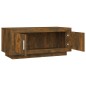 vidaXL Couchtisch Räuchereiche 102x50x45 cm Holzwerkstoff vidaXL Couchtisch Räuchereiche 102x50x45 cm Holzwerkstoff