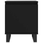 vidaXL Nachttisch Schwarz 40x30x50 cm Holzwerkstoff vidaXL Nachttisch Schwarz 40x30x50 cm Holzwerkstoff