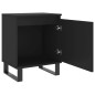 vidaXL Nachttisch Schwarz 40x30x50 cm Holzwerkstoff vidaXL Nachttisch Schwarz 40x30x50 cm Holzwerkstoff