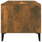 vidaXL Couchtisch Räuchereiche 90x49x45 cm Holzwerkstoff vidaXL Couchtisch Räuchereiche 90x49x45 cm Holzwerkstoff