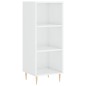 vidaXL Sideboard Hochglanz-Weiß 34,5x32,5x90 cm Holzwerkstoff vidaXL Sideboard Hochglanz-Weiß 34,5x32,5x90 cm Holzwerkstoff