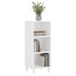 vidaXL Sideboard Hochglanz-Weiß 34,5x32,5x90 cm Holzwerkstoff vidaXL Sideboard Hochglanz-Weiß 34,5x32,5x90 cm Holzwerkstoff