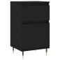 vidaXL Sideboard Schwarz 40x35x70 cm Holzwerkstoff vidaXL Sideboard Schwarz 40x35x70 cm Holzwerkstoff