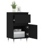 vidaXL Sideboard Schwarz 40x35x70 cm Holzwerkstoff vidaXL Sideboard Schwarz 40x35x70 cm Holzwerkstoff