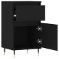 vidaXL Sideboard Schwarz 40x35x70 cm Holzwerkstoff vidaXL Sideboard Schwarz 40x35x70 cm Holzwerkstoff