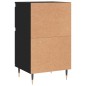 vidaXL Sideboard Schwarz 40x35x70 cm Holzwerkstoff vidaXL Sideboard Schwarz 40x35x70 cm Holzwerkstoff