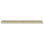 vidaXL Wandregale 2 Stk. Weiß und Sonoma-Eiche 80x9x3 cm vidaXL Wandregale 2 Stk. Weiß und Sonoma-Eiche 80x9x3 cm