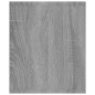 vidaXL Bücherregal/TV-Schrank Grau Sonoma 143x30x36 cm Holzwerkstoff vidaXL Bücherregal/TV-Schrank Grau Sonoma 143x30x36 cm Holzwerkstoff