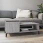vidaXL Couchtisch Grau Sonoma 100x50x45 cm Holzwerkstoff vidaXL Couchtisch Grau Sonoma 100x50x45 cm Holzwerkstoff