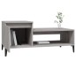 vidaXL Couchtisch Grau Sonoma 100x50x45 cm Holzwerkstoff vidaXL Couchtisch Grau Sonoma 100x50x45 cm Holzwerkstoff