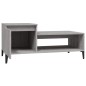 vidaXL Couchtisch Grau Sonoma 100x50x45 cm Holzwerkstoff vidaXL Couchtisch Grau Sonoma 100x50x45 cm Holzwerkstoff