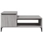 vidaXL Couchtisch Grau Sonoma 100x50x45 cm Holzwerkstoff vidaXL Couchtisch Grau Sonoma 100x50x45 cm Holzwerkstoff