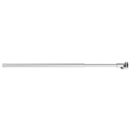 vidaXL Duschwand-Stabilisierungsstange Edelstahl 70-120 cm 