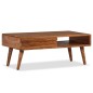 vidaXL Couchtisch Massivholz mit Schublade Geschnitzt 100 x 50 x 40 cm vidaXL Couchtisch Massivholz mit Schublade Geschnitzt 100 x 50 x 40 cm