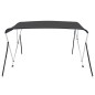 vidaXL 3-Bow Bimini Top Anthrazit 183x160x137 cm vidaXL 3-Bow Bimini Top Anthrazit 183x160x137 cm