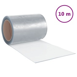 vidaXL Türvorhang Transparent 300x2,6 mm 10 m PVC