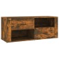 vidaXL TV-Schrank Räuchereiche 100x35x40 cm Holzwerkstoff vidaXL TV-Schrank Räuchereiche 100x35x40 cm Holzwerkstoff