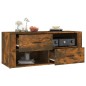 vidaXL TV-Schrank Räuchereiche 100x35x40 cm Holzwerkstoff vidaXL TV-Schrank Räuchereiche 100x35x40 cm Holzwerkstoff