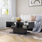 vidaXL Couchtisch Grau 103,5x50x44,5 cm Holzwerkstoff vidaXL Couchtisch Grau 103,5x50x44,5 cm Holzwerkstoff
