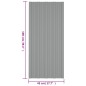 vidaXL Dachpaneele 12 Stk. Verzinkter Stahl Grau 100x45 cm vidaXL Dachpaneele 12 Stk. Verzinkter Stahl Grau 100x45 cm