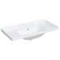 Waschbecken Weiß 100x48x23 cm Rechteckig Keramik Waschbecken Weiß 100x48x23 cm Rechteckig Keramik