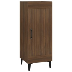 vidaXL Sideboard Braun Eichen-Optik 34,5x34x90 cm Holzwerkstoff