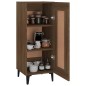vidaXL Sideboard Braun Eichen-Optik 34,5x34x90 cm Holzwerkstoff vidaXL Sideboard Braun Eichen-Optik 34,5x34x90 cm Holzwerkstoff