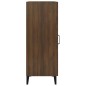 vidaXL Sideboard Braun Eichen-Optik 34,5x34x90 cm Holzwerkstoff vidaXL Sideboard Braun Eichen-Optik 34,5x34x90 cm Holzwerkstoff