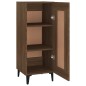 vidaXL Sideboard Braun Eichen-Optik 34,5x34x90 cm Holzwerkstoff vidaXL Sideboard Braun Eichen-Optik 34,5x34x90 cm Holzwerkstoff