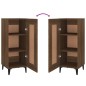 vidaXL Sideboard Braun Eichen-Optik 34,5x34x90 cm Holzwerkstoff vidaXL Sideboard Braun Eichen-Optik 34,5x34x90 cm Holzwerkstoff