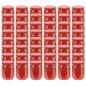 vidaXL Marmeladengläser mit Rotem Deckel 48 Stk. 230 ml vidaXL Marmeladengläser mit Rotem Deckel 48 Stk. 230 ml