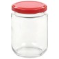 vidaXL Marmeladengläser mit Rotem Deckel 48 Stk. 230 ml vidaXL Marmeladengläser mit Rotem Deckel 48 Stk. 230 ml