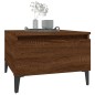 vidaXL Beistelltisch Braun Eichen-Optik 50x46x35 cm Holzwerkstoff vidaXL Beistelltisch Braun Eichen-Optik 50x46x35 cm Holzwerkstoff