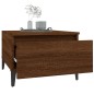 vidaXL Beistelltisch Braun Eichen-Optik 50x46x35 cm Holzwerkstoff vidaXL Beistelltisch Braun Eichen-Optik 50x46x35 cm Holzwerkstoff