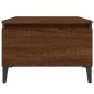 vidaXL Beistelltisch Braun Eichen-Optik 50x46x35 cm Holzwerkstoff vidaXL Beistelltisch Braun Eichen-Optik 50x46x35 cm Holzwerkstoff