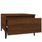 vidaXL Beistelltisch Braun Eichen-Optik 50x46x35 cm Holzwerkstoff vidaXL Beistelltisch Braun Eichen-Optik 50x46x35 cm Holzwerkstoff