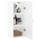 vidaXL Wandschrank Hochglanz-Weiß 34,5x34x90 cm vidaXL Wandschrank Hochglanz-Weiß 34,5x34x90 cm