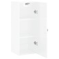 vidaXL Wandschrank Hochglanz-Weiß 34,5x34x90 cm vidaXL Wandschrank Hochglanz-Weiß 34,5x34x90 cm