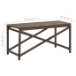 vidaXL Gartenbank 80 cm Poly Rattan Braun vidaXL Gartenbank 80 cm Poly Rattan Braun